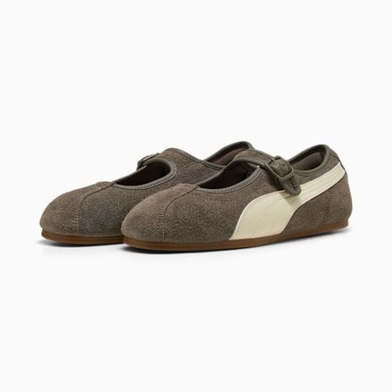 Puma Tacklette Suède Dames Matte Brons/Alpine Snow Sneakers - Image 1