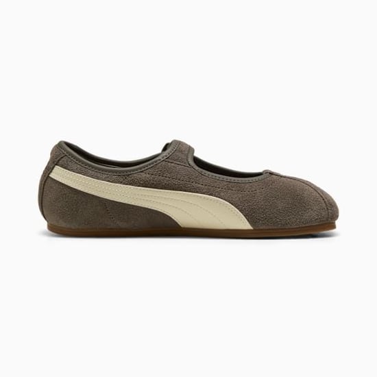 Puma Tacklette Suède Dames Matte Brons/Alpine Snow Sneakers - Image 2