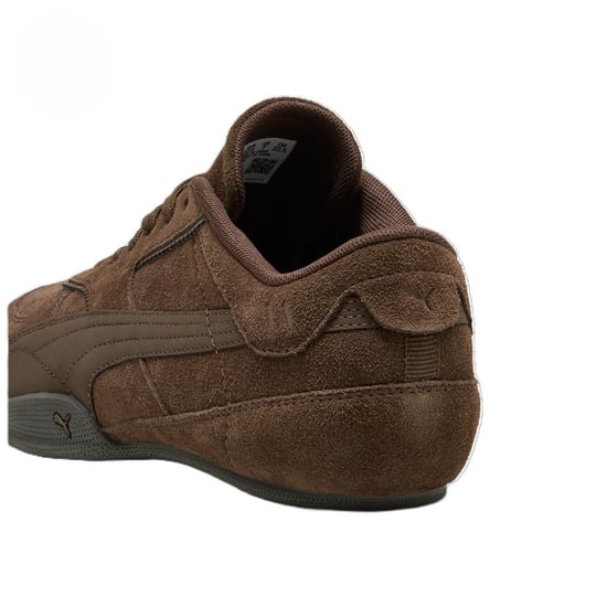 Puma Bella Mina Suède Dames Chocolade Sneakers - Image 4