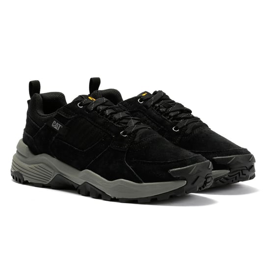 Caterpillar Grip Suede Heren Zwarte Sneakers - Image 1