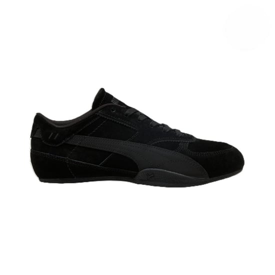 Puma Bella Mina Suède Dames Zwarte Sneakers - Image 1