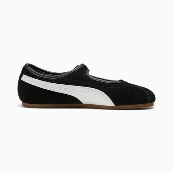 Puma Tacklette Suède Dames Sneakers Zwart/Wit - Image 2