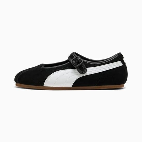 Puma Tacklette Suède Dames Sneakers Zwart/Wit - Image 3