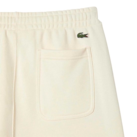 Lacoste Katoenen joggingbroek voor heren (Crème) - Image 3