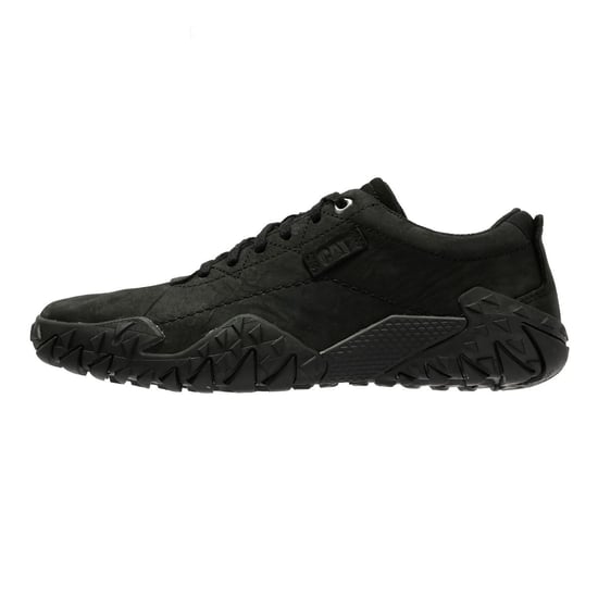 Caterpillar Gridlock Lo Tumbled Nubuck Heren Zwarte Veterschoenen - Image 6