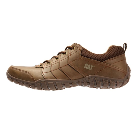 Caterpillar Instruct Suede Men's Dark Beige Lace-Up Shoes - Image 6