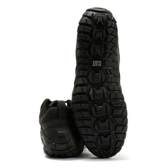 Caterpillar Instruct Suede Men's Black Lace-Up Shoes - Image 4