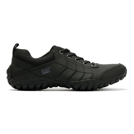 Caterpillar Instruct Suede Men's Black Lace-Up Shoes - Image 5