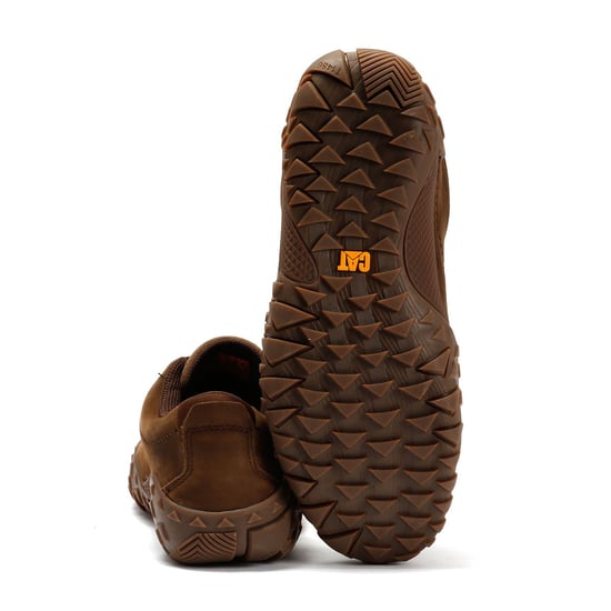 Caterpillar Gridlock Lo Tumbled Nubuck Heren Carafe Veterschoenen - Image 4