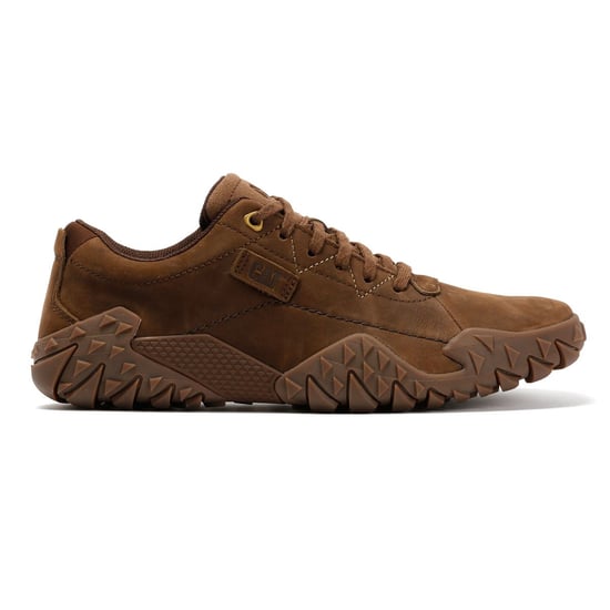 Caterpillar Gridlock Lo Tumbled Nubuck Heren Carafe Veterschoenen - Image 5