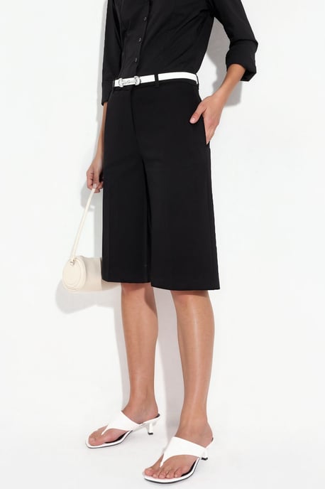 Rechtaf lopende Bermuda Shorts (zonder Ceintuur) - Image 1