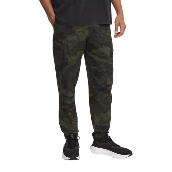 Under Armour Unstoppable geweven gevechtsbroek voor heren (Groene Camo) - Image 2