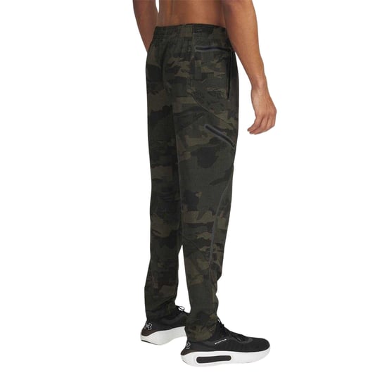 Under Armour Unstoppable geweven gevechtsbroek voor heren (Groene Camo) - Image 3