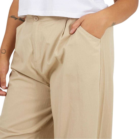 Brave Soul Dames/Dames Plus Cargo Broek (Steen) - Image 4