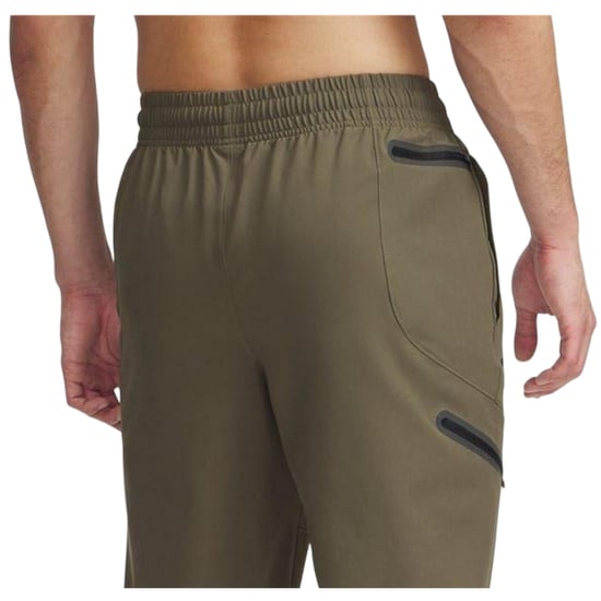 Under Armour Unstoppable geweven gevechtsbroek voor heren (Groen) - Image 3