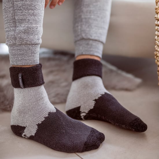 2 Paar Heren Thermische Bedd socks | Zachte Warme Gezellige Winter Lounge Sokken - Image 4