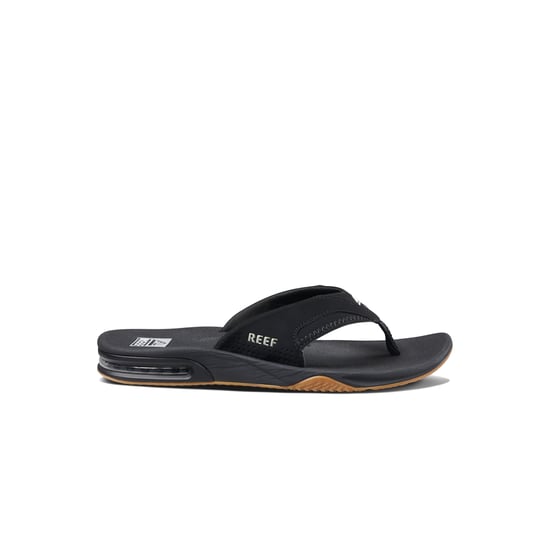 Reef Fanning Flip-Flop Black/Silver - Image 2