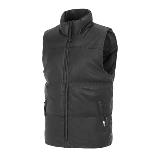 Firetrap Herenvest met PU-vulling (Zwart) - Image 3
