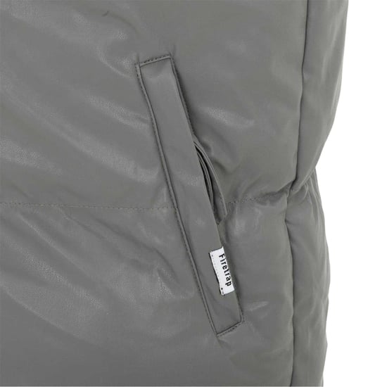 Firetrap Herenvest met PU-vulling (Donkergrijs) - Image 4