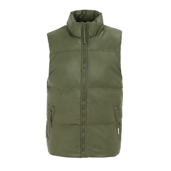 Firetrap Herenvest met PU-vulling (Leger Groen) - Image 1