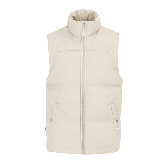 Firetrap Herenvest met PU-vulling (Wit) - Image 1