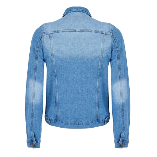 Criminal Damage Heren denim jasje (Blauw) - Image 2