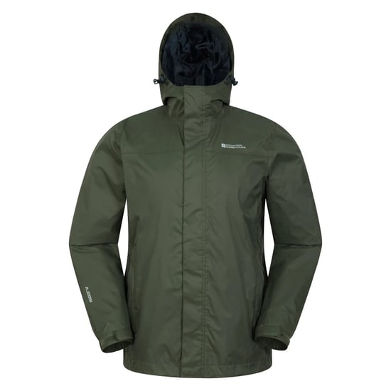 Mountain Warehouse Torrent Waterdichte Jas voor heren (Donkere Khaki) - Image 1