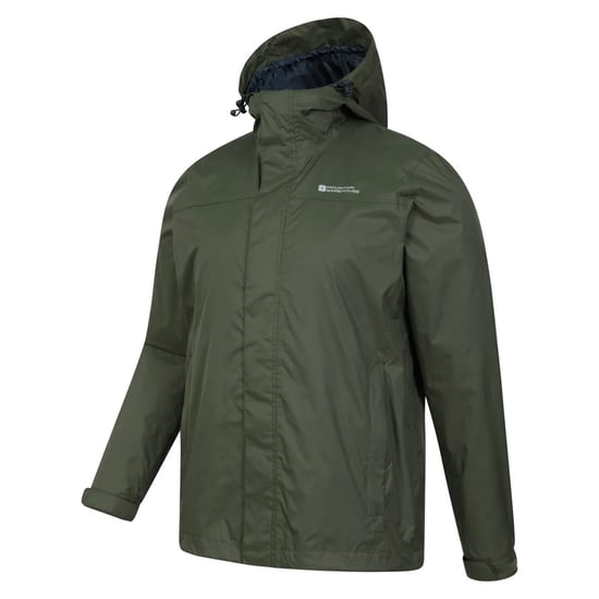 Mountain Warehouse Torrent Waterdichte Jas voor heren (Donkere Khaki) - Image 3