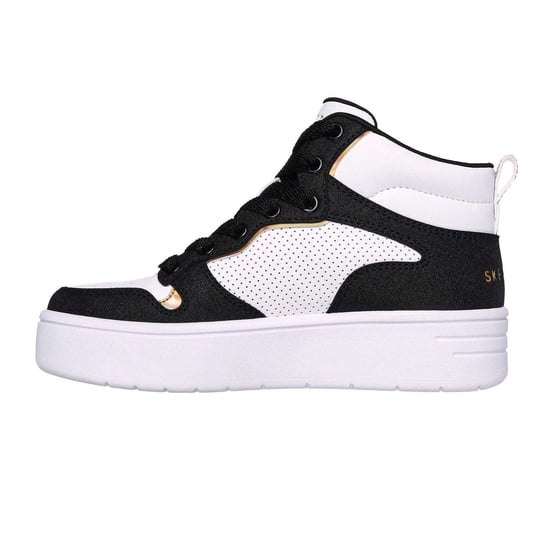 Skechers Hoge sneakers voor kinderen van Childrens/Kids Court (Wit, Zwart) - Image 2