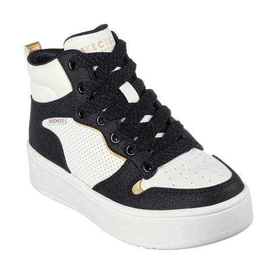 Skechers Hoge sneakers voor kinderen van Childrens/Kids Court (Wit, Zwart) - Image 5
