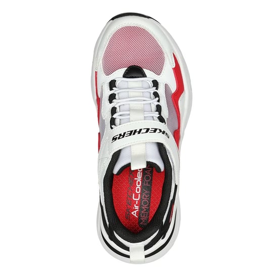 Skechers Bobsbamina-sportschoenen voor kinderen (Wit, Rood, Zwart) - Image 3