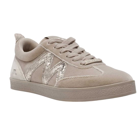 Steve Madden Dames Metallic Suède Sneakers (Paddestoel) - Image 3