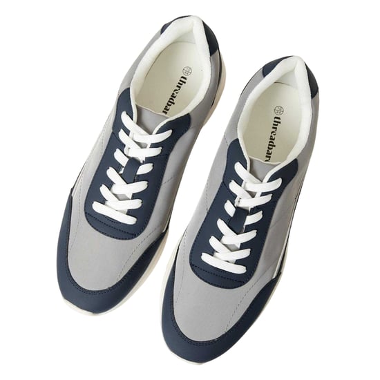 Threadbare Ariba-sportschoenen voor heren van textiel (Marine) - Image 3