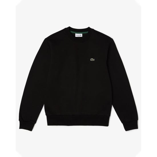 Lacoste Merk Logo Effen Zwarte Trui - Image 5