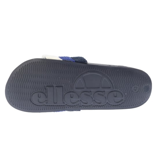 Ellesse Heren-slippers met open teen van badstof en drie strepen (NAVY/BLAUW) - Image 3