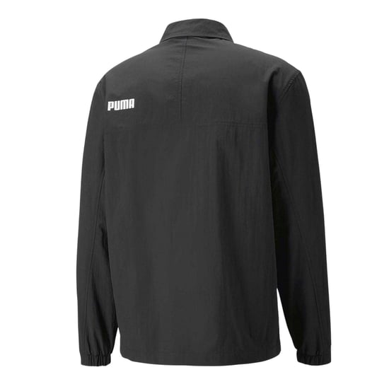 Puma Coach-jas met kraag voor heren (Zwart) - Image 2