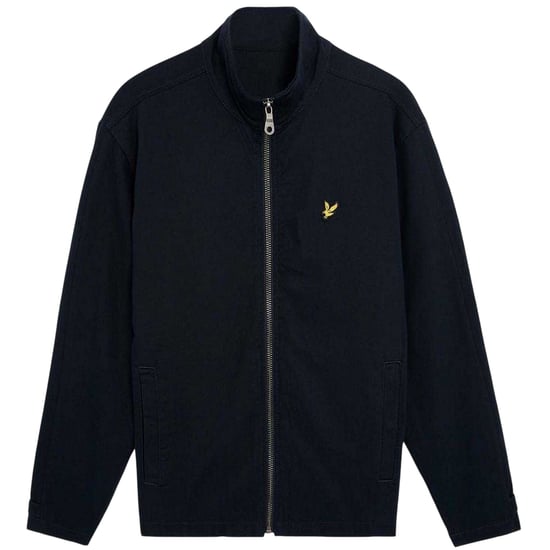 Lyle & Scott Heren Twill jas met hoge hals (Blauw) - Image 1