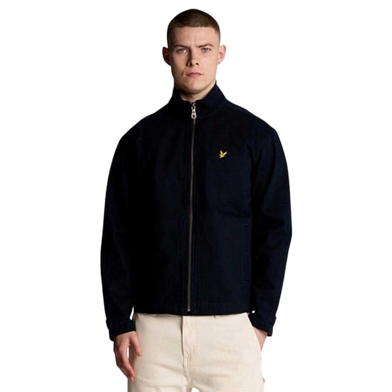 Lyle & Scott Heren Twill jas met hoge hals (Blauw) - Image 4