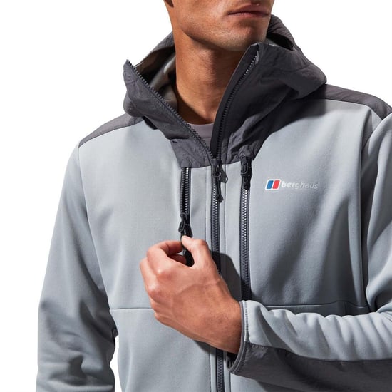 Berghaus Heren Reacon capuchonjas (Grijs/Zwart) - Image 5