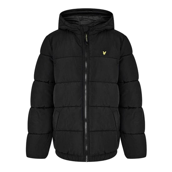 Lyle & Scott Kinderen Gewatteerde Puffer Jas (Zwart) - Image 1