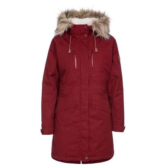Trespass Dames Faithful Waterdichte Parka (Merlot) - Image 2