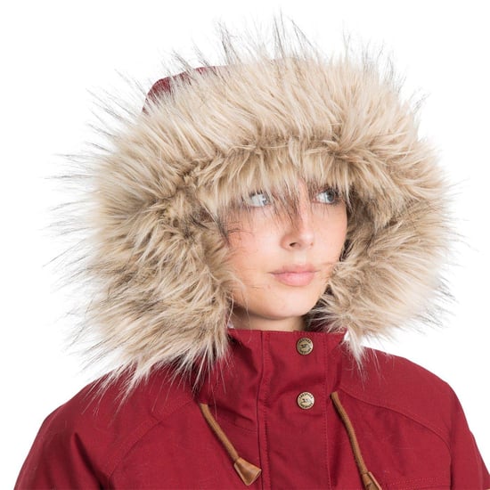 Trespass Dames Faithful Waterdichte Parka (Merlot) - Image 4