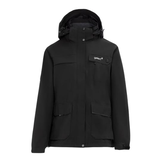 Gelert Dames Winddichte 3-in-1 Waterproof Jas (Zwart) - Image 1