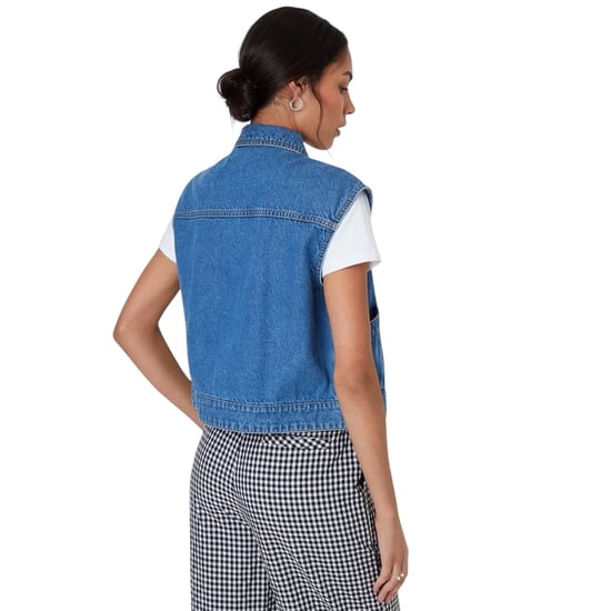 Threadbare Mouwenloos denimjasje voor dames van Lucky (Tussentijdse wasbeurt) - Image 2