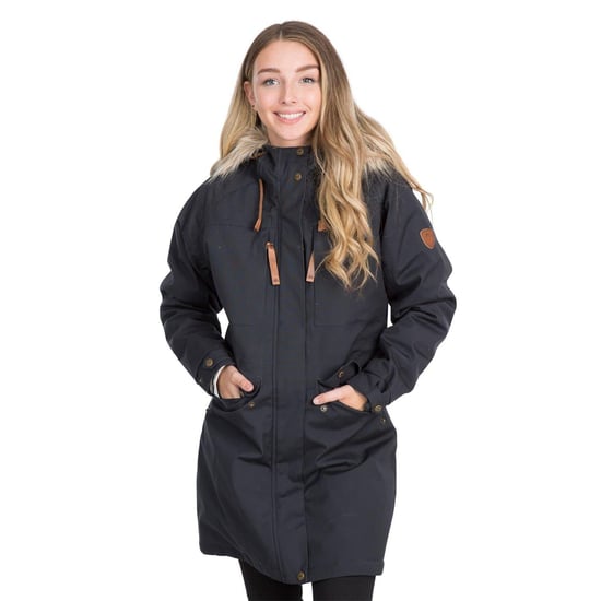 Trespass Dames Faithful Waterdichte Parka (Donkergrijs) - Image 1