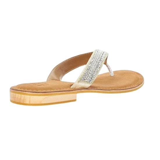 Dune London Dames Labyrinth Gelede Suède Zomer Sandalen (Bruin) - Image 2