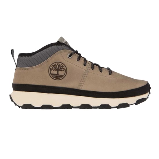 Timberland Winsor Trail leren sportschoenen voor heren van GreenStride (Taupe) - Image 1