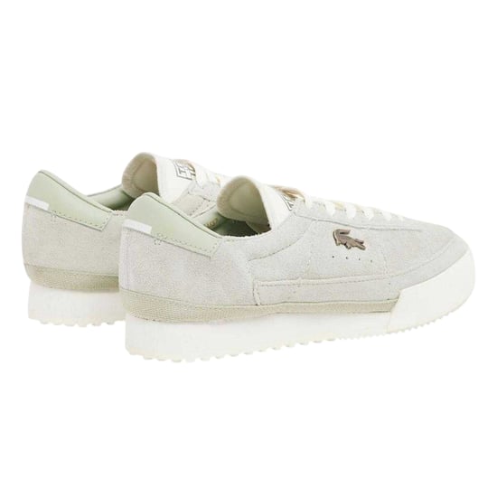 Lacoste Aura suède sneakers voor dames (Kaki Groen) - Image 2
