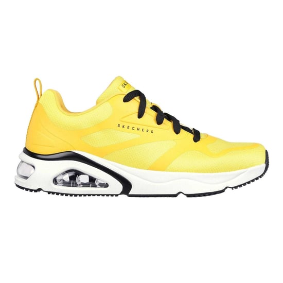 Skechers Heren-sportschoenen met overlay (Geel) - Image 1