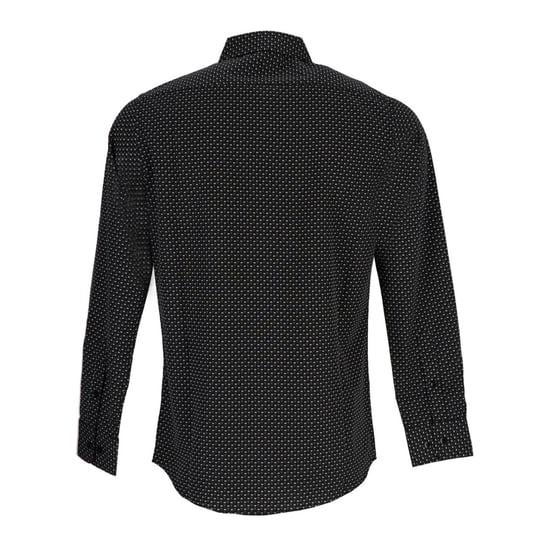 Scotch And Soda Herenoverhemd met lange mouwen en strepen (Zwart/Grijs) - Image 2